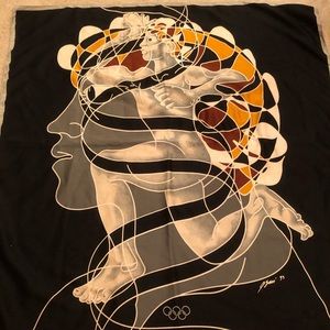 Vintage Olympic scarf